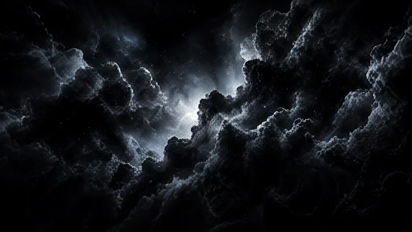 Dark Sea of Clouds Holding the Light - Mono 4K - Sea, Lakes & Water wallpaper