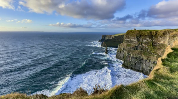 Waves Crashing at the Cliffs of Moher - Sea, Lakes & Water / Nature & Landscape wallpaper