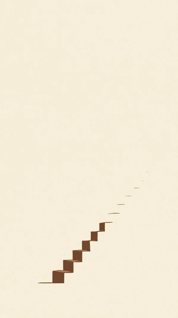 Small Footprints on Cream - Minimal & Abstract wallpaper