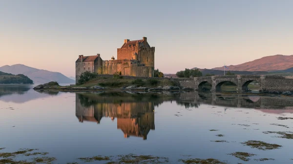 Stone Castle Standing by the Loch - Heritage & Ruins / Architecture & Cities wallpaper