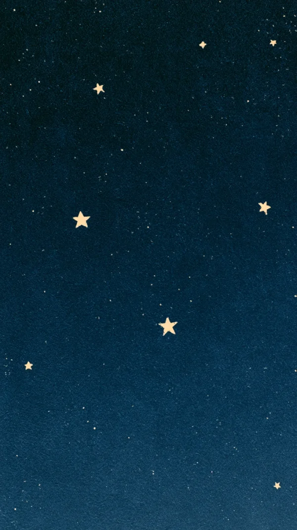Golden Stars on a Navy Night Sky - Sky, Stars & Sunsets / Minimal & Abstract wallpaper