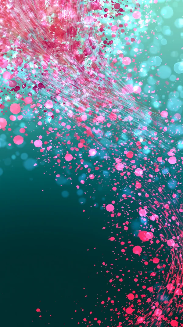 Pink Splatter in Motion - Minimal & Abstract wallpaper