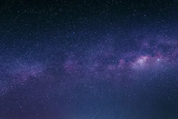 Quiet Night Sky of Violet Stars - Sky, Stars & Sunsets wallpaper