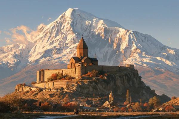 A Monastery Atop the Rock - Heritage & Ruins / Nature & Landscape wallpaper