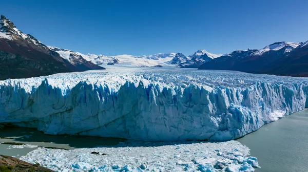 ペリト・モレノ氷河の青い氷壁の壁紙 - 世界遺産・遺跡 / 自然・風景