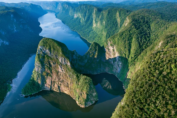 A Great Meandering River - Sea, Lakes & Water wallpaper