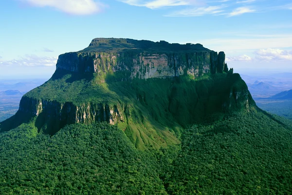 Rock Peak Rising From the Jungle - Nature & Landscape wallpaper